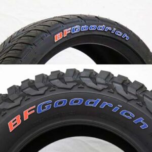 Official BFGoodrich Tire Letters